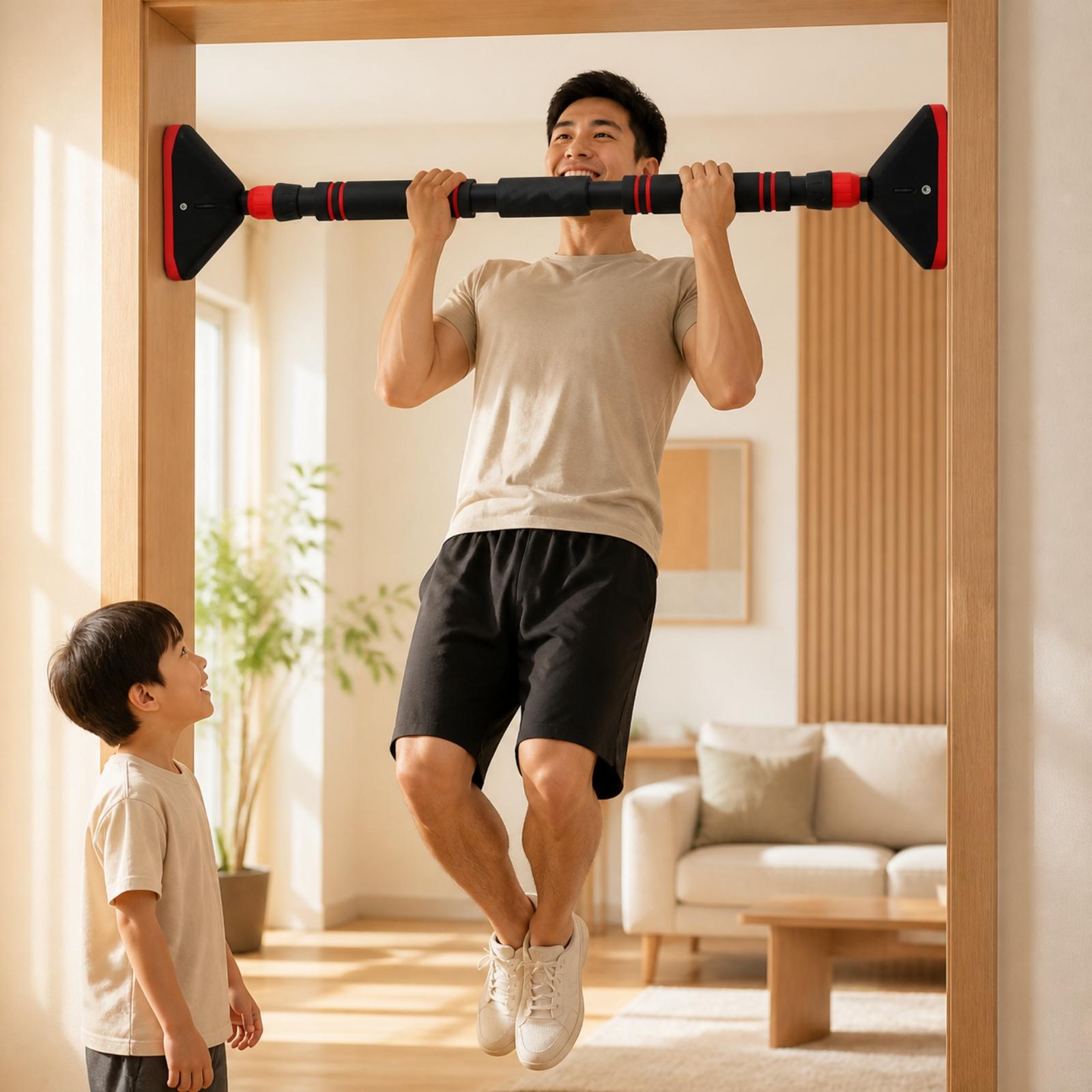 Door Frame Pull Up Bar Indoor  - Door Pull Up Bar No Screw recension och pris