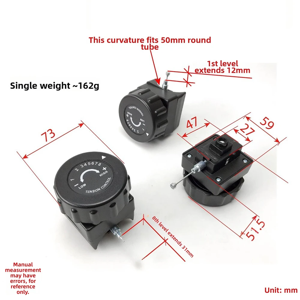 Portable 8 Gear Magnetic Resis - Exercise Bike Magnetic Resistance recension och pris