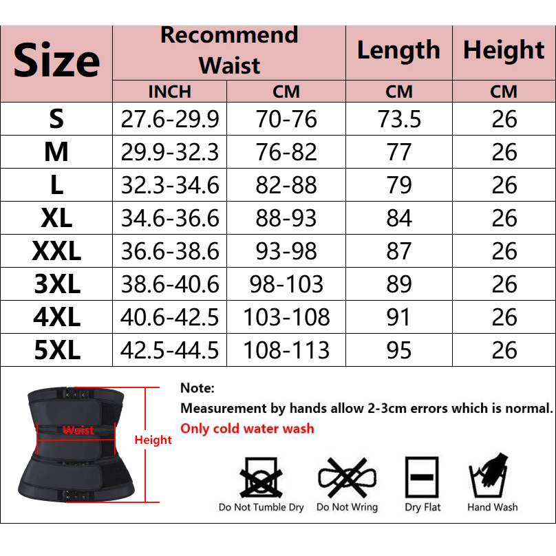 Women Waist Support Fitness Wa - Sweat Waist Trainer Belt Neoprene recension och pris