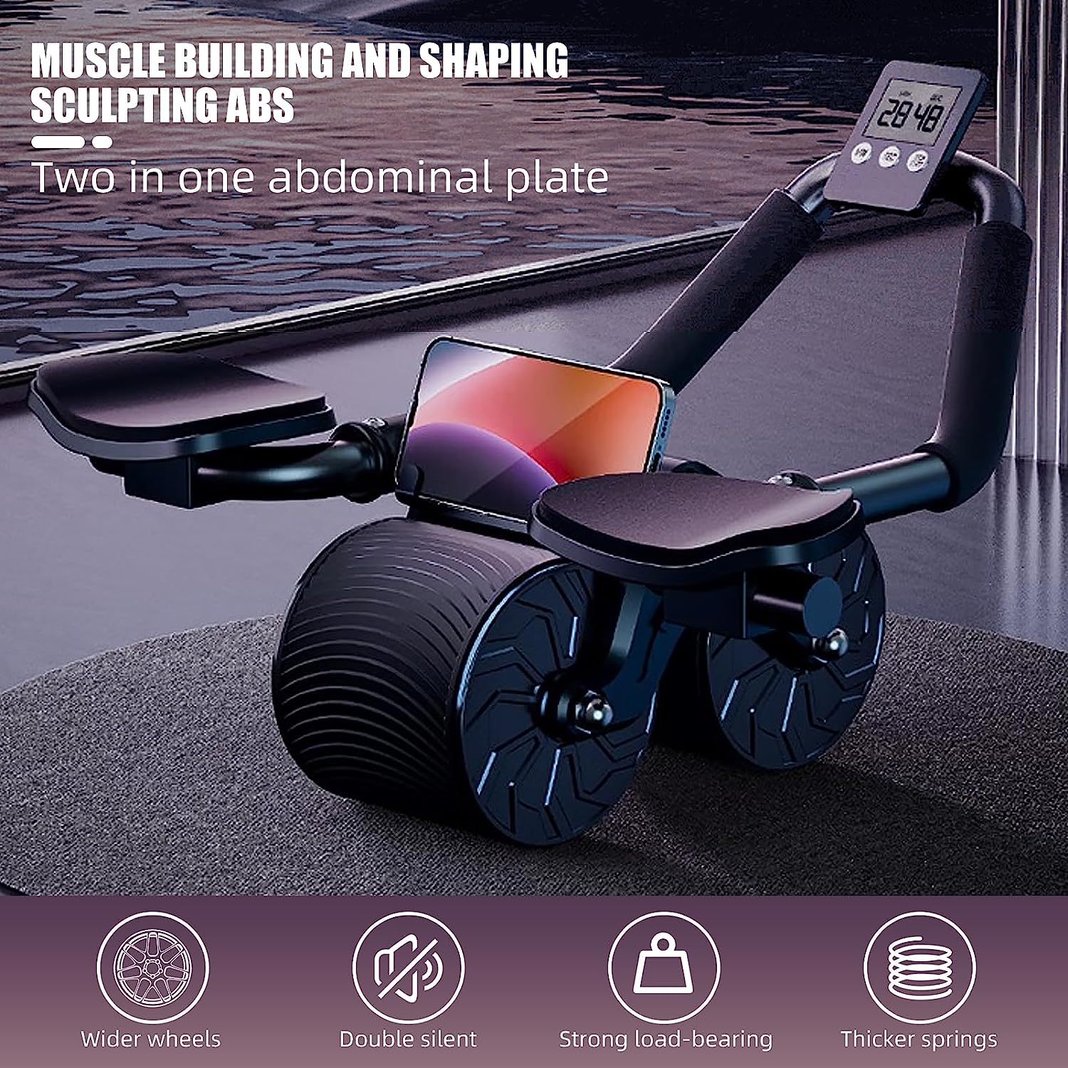 Elbow Support Automatic Reboun - Ab Roller Wheel With Elbow Support recension och pris