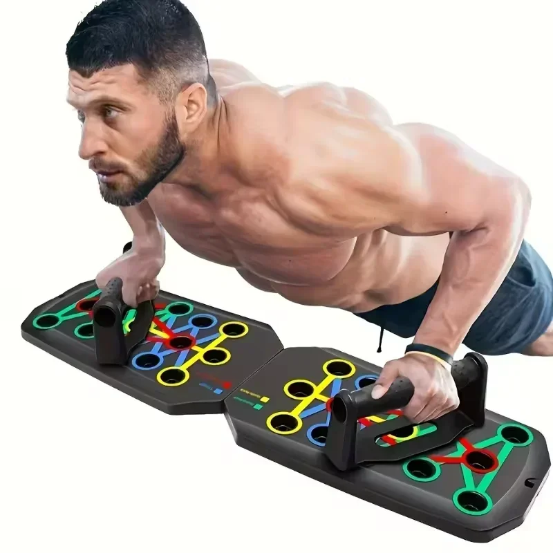 Portable Multifunctional Push- - Push Up Board Foldable Multi Function recension och pris